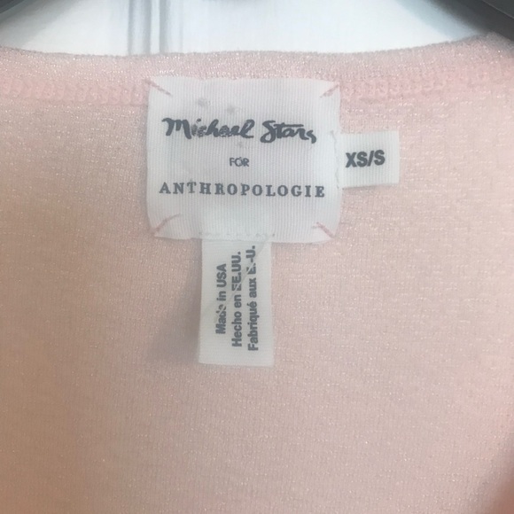 Michael Stars Anthropologie Baby Pink Long Sleeve Tee - Picture 13 of 15